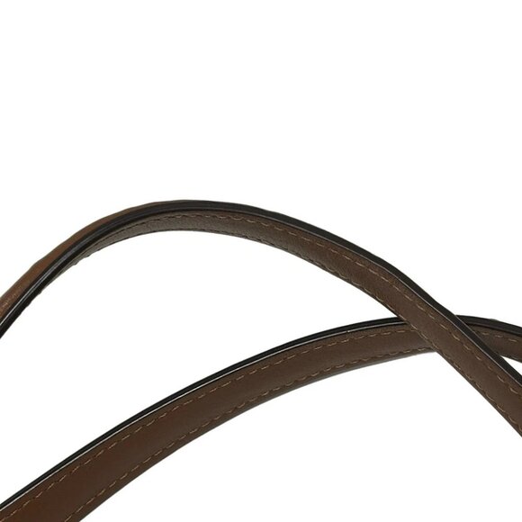 Auth COACH Signature F58318 Khaki Brown PVC Leather - Tote Bag - Picture 6 of 8